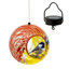 Mangeoire solaire pour oiseaux avec design en verre - tourbillon arc-en-ciel-1410900716