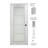 Belldinni Avon Left Handing Prehung Door-92914359-92914358