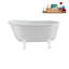1460.5mm x 749.3mm Soaking Acrylic Bathtub-205429042-205429001