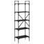 174cm H x 53cm W Metal Bookcase-955379995