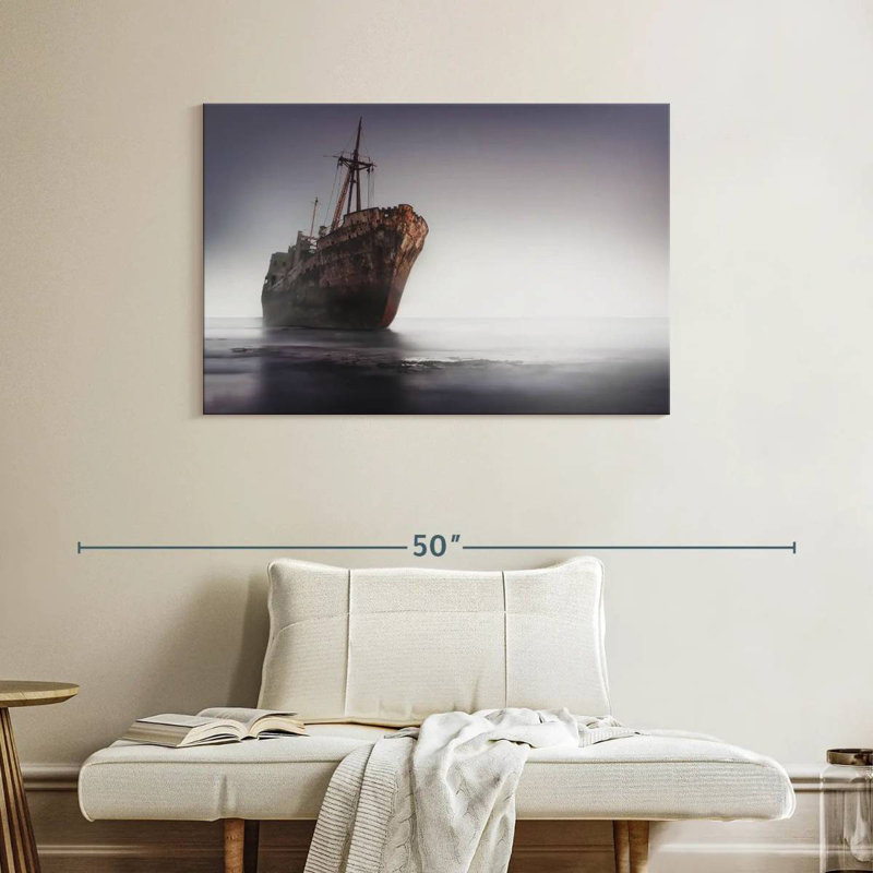 Mehar Shipwreck, 26" H x 39" W