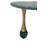 Serra Green Marble End Table