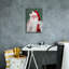 Art mural sur toile The Holiday Aisle® «Blush Santa» par Ashley Bradley-401790100