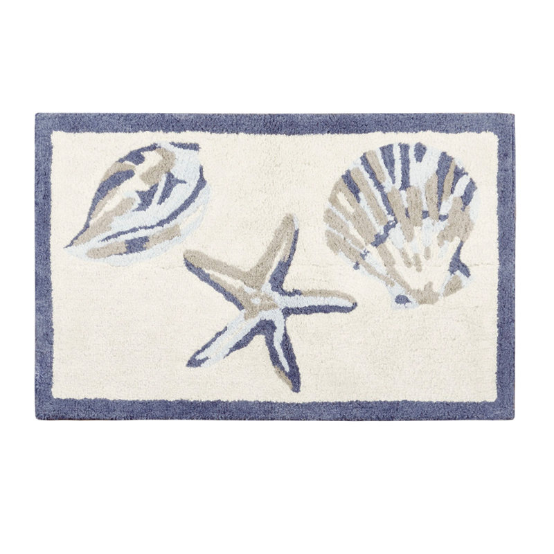 Reversible High Pile Tufted Bath Rug