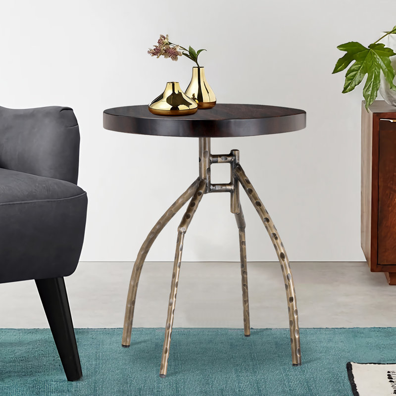 Brighton 23'' Tall Solid Wood End Table