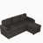 Chenille noire est en rupture de stock