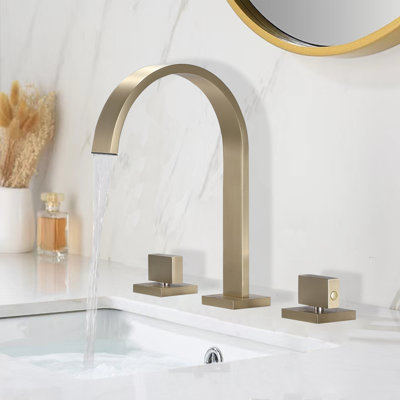Widespread 2-handle Bathroom Faucet