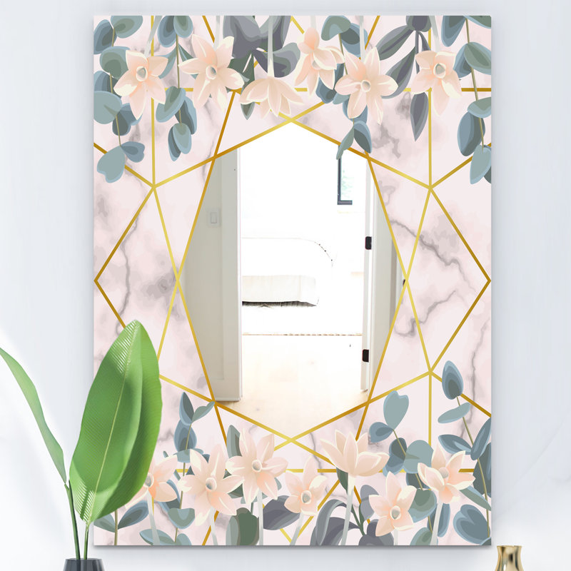 Miroir de coiffeuse Elementary Botanicals, H 24 po x l 32 po