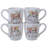 Certified International Sweet Bunny 16Pc Dinnerware Set