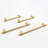 Redefine Hardware Aspen Brass Knurled Large Cabinet Pull Handle 9" Inch Length