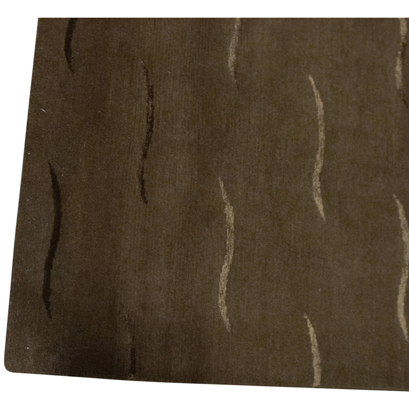 Handmade Silk and Wool Area Rug