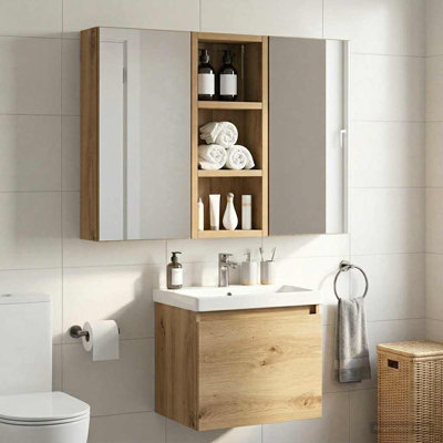Wall Mounted Required Bathroom Cabinet