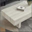 Ensemble Athènes 3 pièces : table basse moderne d'appoint et deux tables basses.
