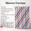 Peaceful Colors - Rideau de douche Premium-1048730944