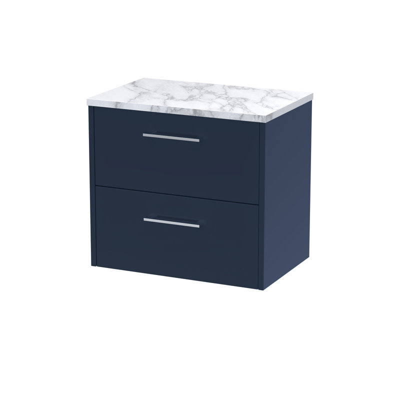 Juno 60.5cm Single Bathroom Vanity Base Only, Midnight Blue