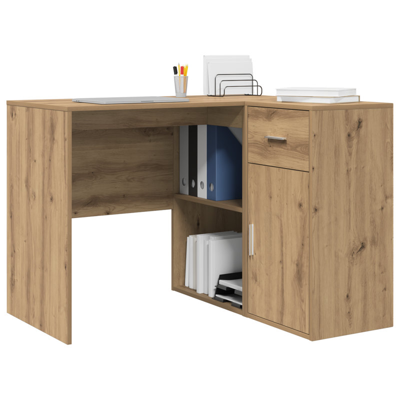 Corner Desk 102X88x75 Cm Engineered Wood, Artisan Oak