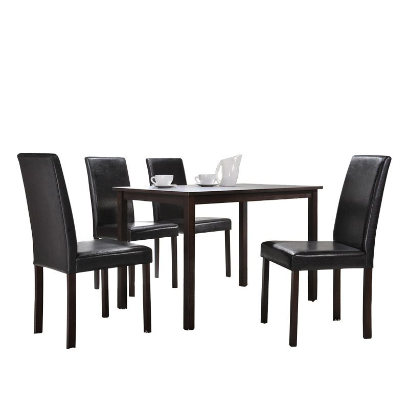 Latitude Run® Kashia 5 - Piece Solid Wood Dining Set | Wayfair