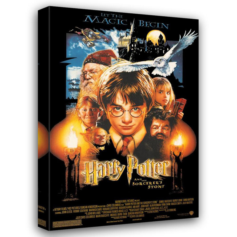 Pierre de sorcier Harry Potter, H 18 po x l 12 po