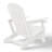 Outdoor Poly Adirondack Chair With Ottoman-118433010