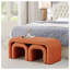 Ensemble de 3 bancs modernes en forme de U-371002639