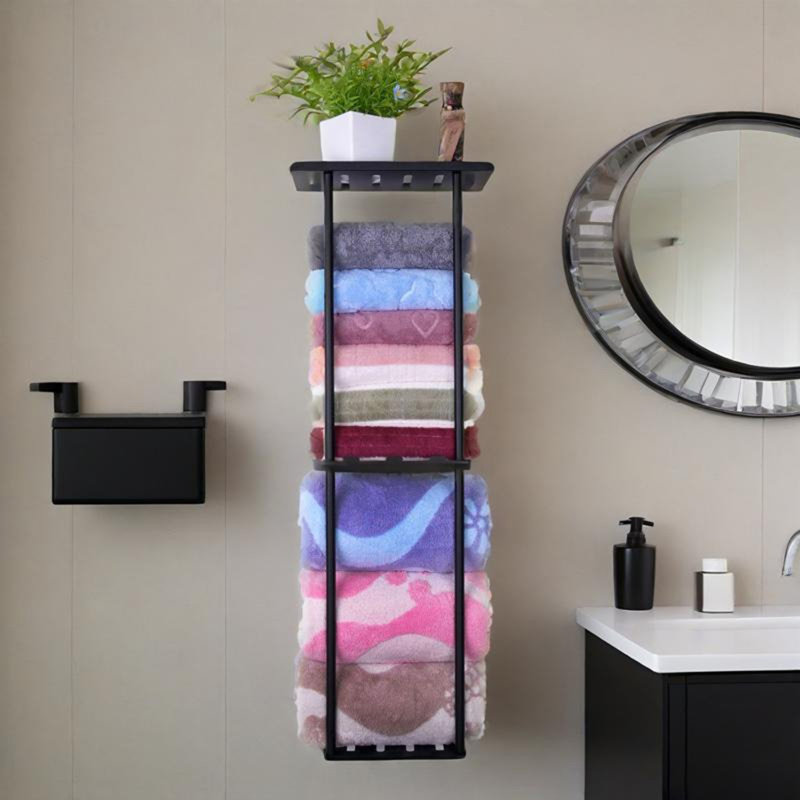 24 cm Steel Wall Mounted Towel Rack