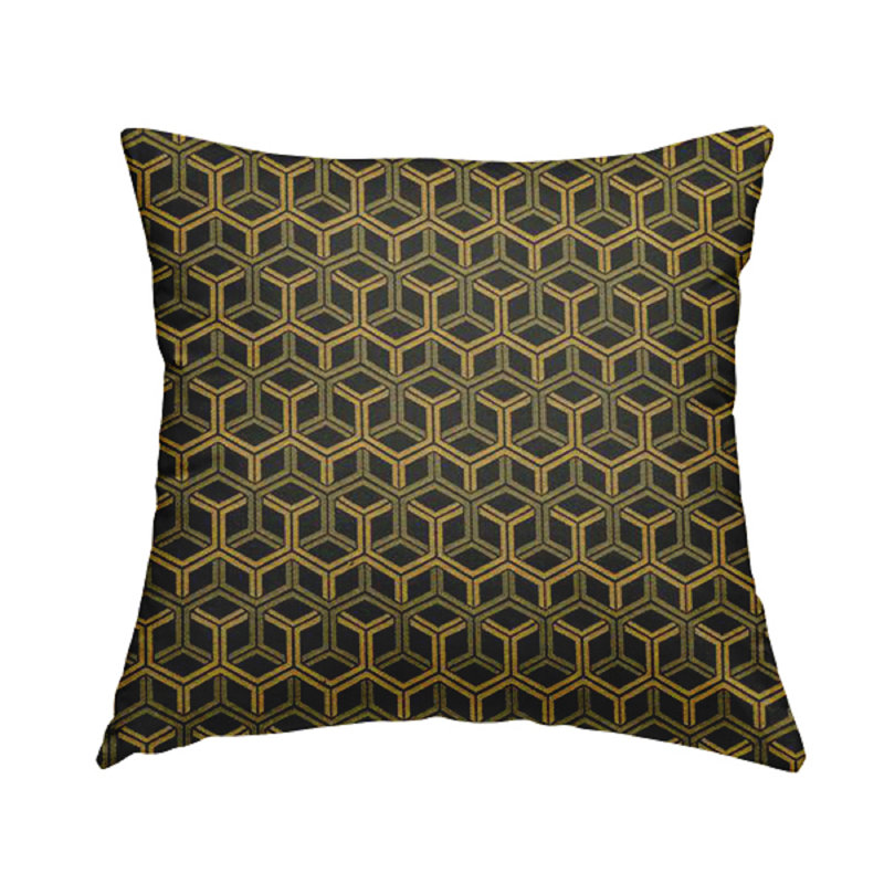 Shildon Geometric Rectangular Cushion