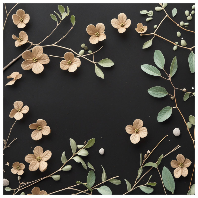 Tapis de bain floral, L 24 po x L 17 po