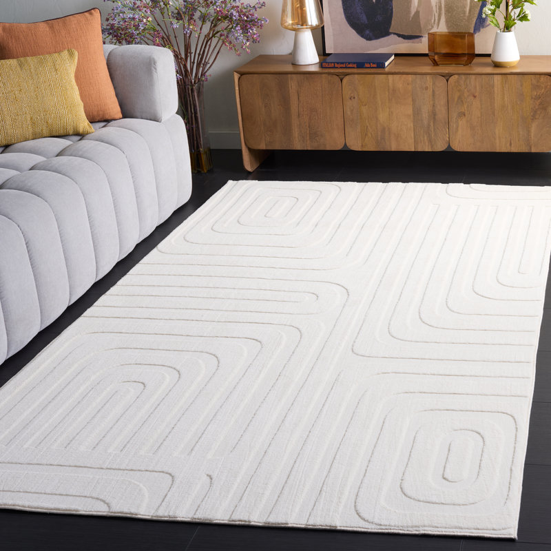 Versaillies 660 Performance Machine Washable Geometric Rug, 5'-0" X 8'-0" Rectangle