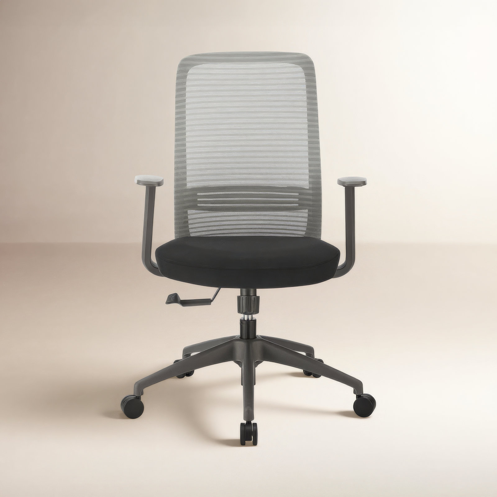 Gizia Swivel Office Chair, Gray