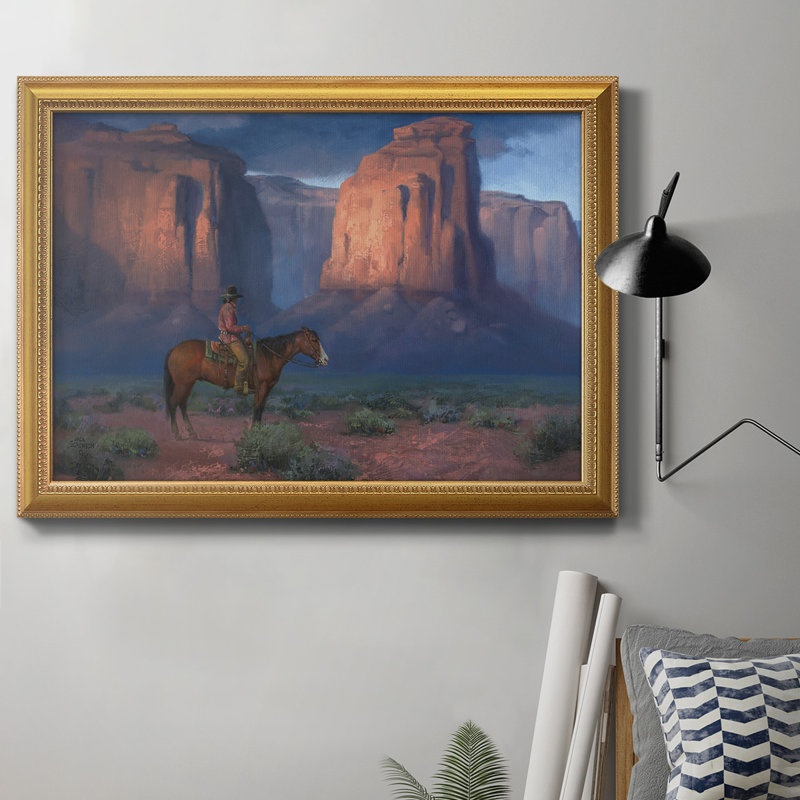 «The Spell of Monument Valley», peinture sur toile encadrée