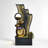 Freestanding Cascading Water Feature Fountain With LED Ambient Lighting