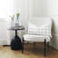 August Iron End Table