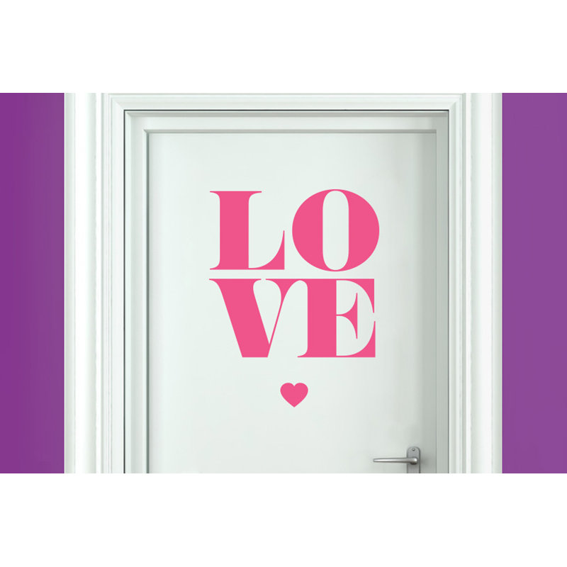 Wall Decal, Pink