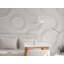 Panneau mural en plastique blanc 19,68 po x 19,68 po
