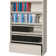 Fortress 42'' Wide 5 -Drawer Steel File Cabinet