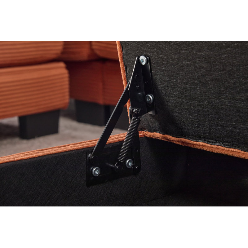 Footstool, Can Be Used In Conjunction With Sofa,Having Multiple Combinations, Orange
