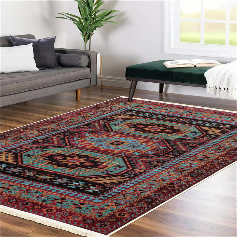 Tapis lavable antidérapant Alfa Rich Tashyra, Tapis de couloir 2 pi 11 po x 4 pi 11 po
