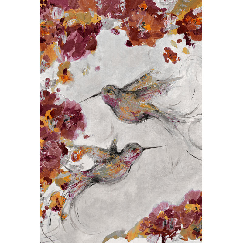 «Play in the Garden», reproduction sur toile tendue, H 12 po x l 8 po x P 1,5 po