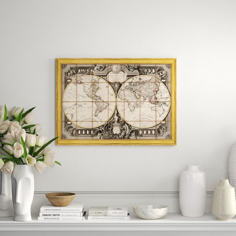 1778 World Map From Paris Giclee Print by Soicher Marin Archives