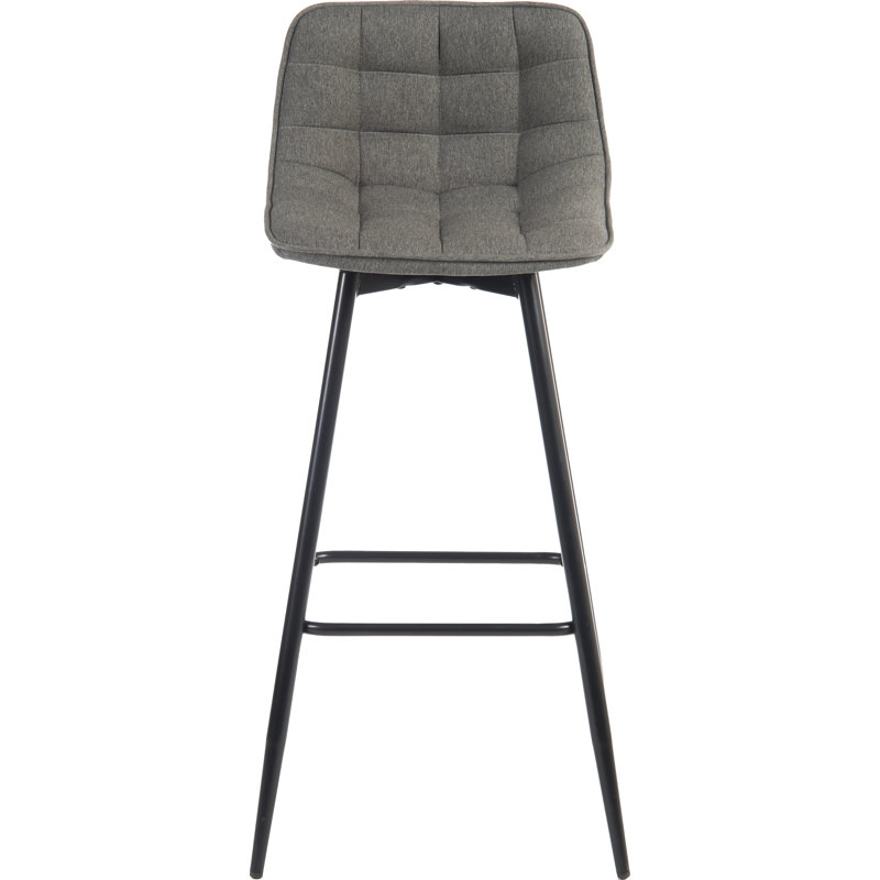 Marta Upholstered Counter Stool with Solid Wood Frame
