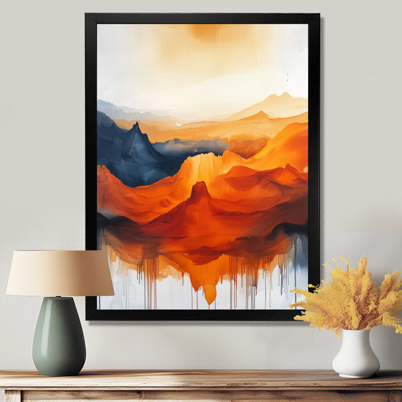 Nusaybah - Landscapes Canvas Prints, Black, 20" H x 12" W, Framed Print without Mat