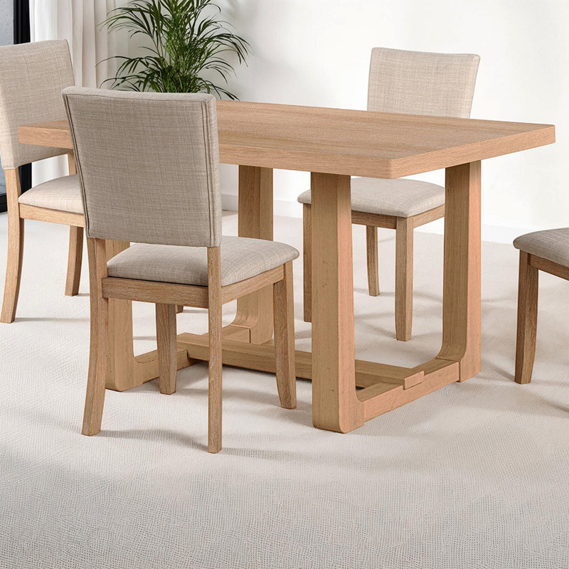 Table de salle à manger Transitional, Brun