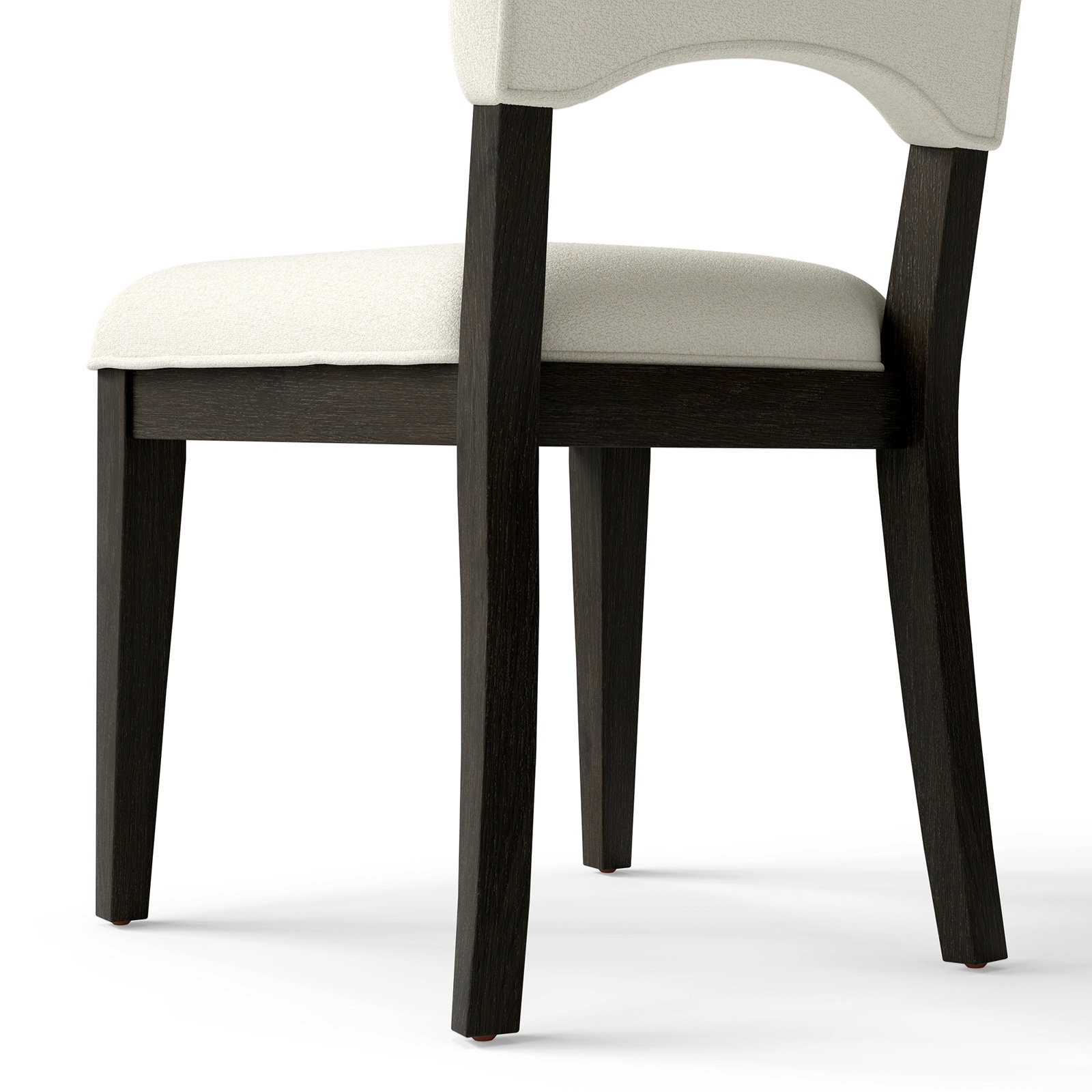 Dutton Oak Dining Chair, Cracked Espresso
