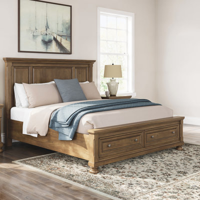 Vandenmore King Panel Storage Bed
