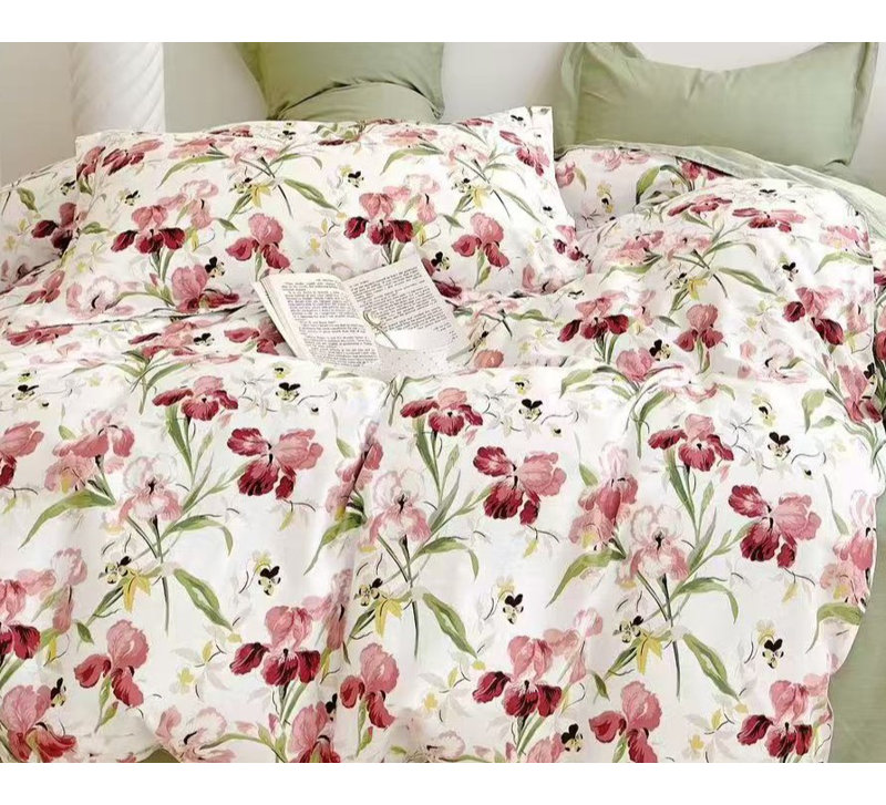 Ensemble d'édredon Blooming, King