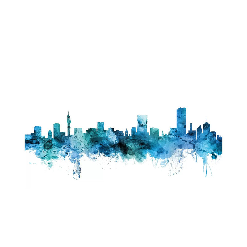 Pretoria, South Africa Skyline by Michael Tompsett - Wrapped Canvas Gallery-Wrapped Canvas Giclée
