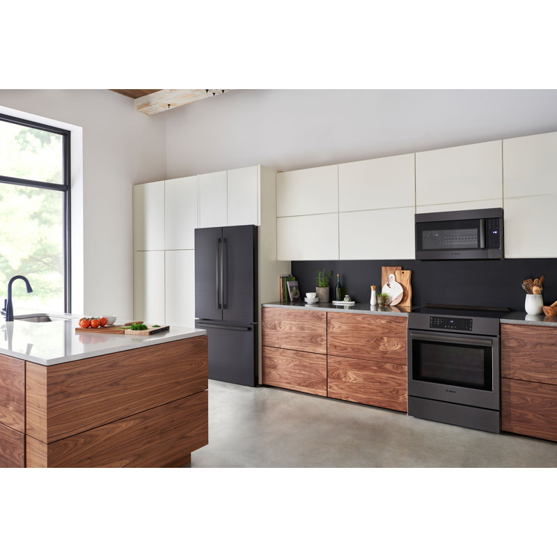 800 Series, Over The Range Convection Microwave In Black Stainless