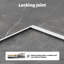 24 po x 12 po X P 24 po Plancher de vinyle imperméable L Click Lock Luxury Spc, marbre gris foncé-118021150