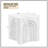 15.74" Square MDF End Table-459747669