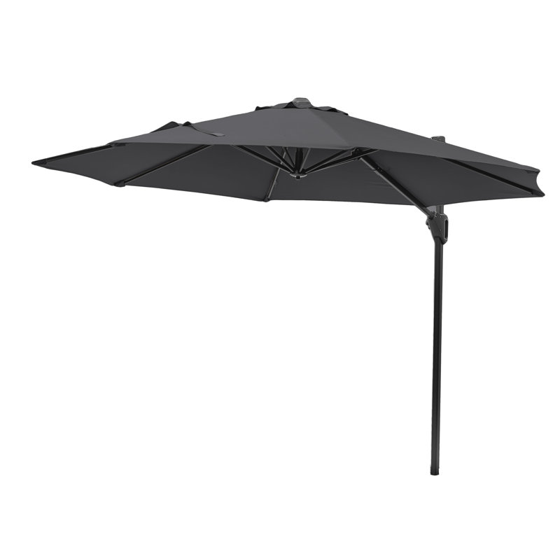 Aarne 300cm Cantilever Parasol, Grey